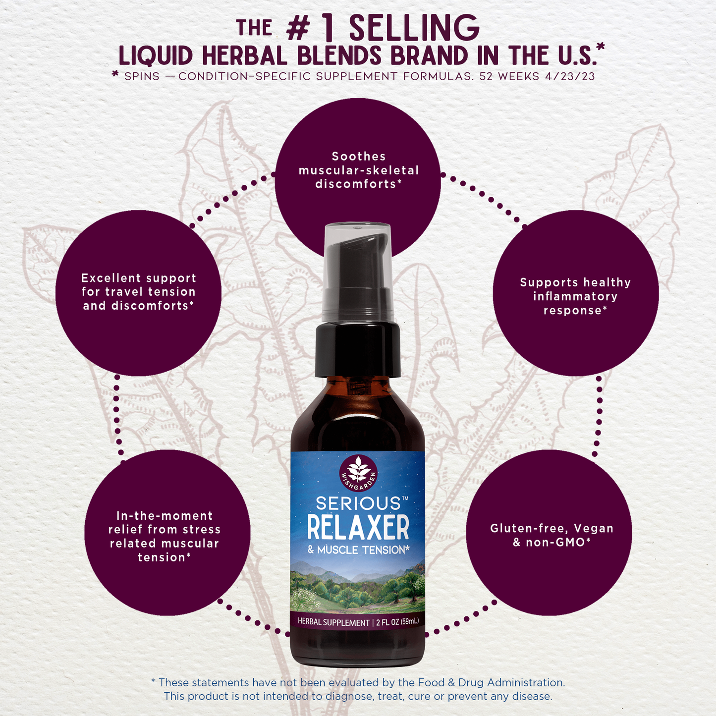 Serious Relaxer & Muscle Tension Herbal Tonic