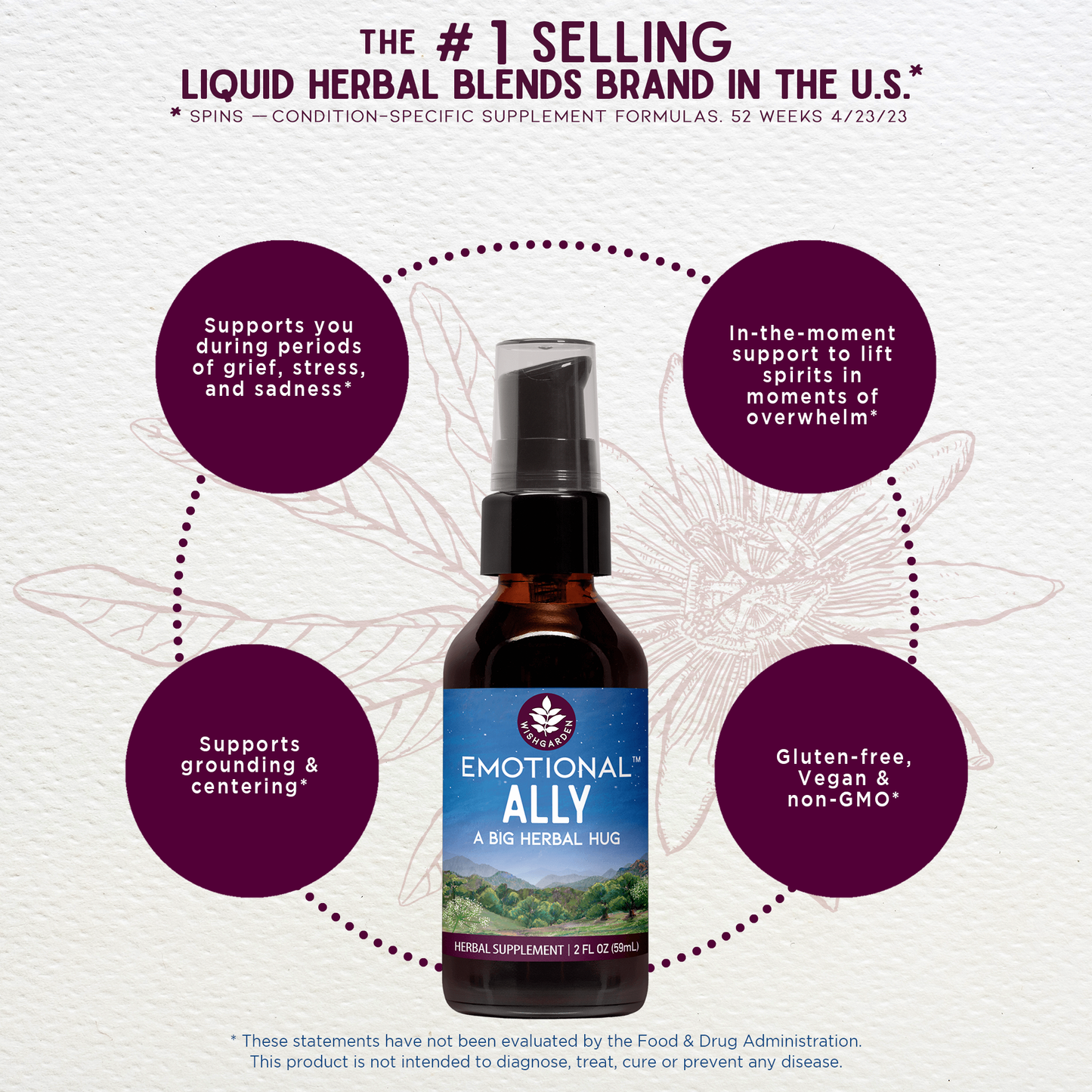 Emotional Ally: A Big Herbal Hug Tonic