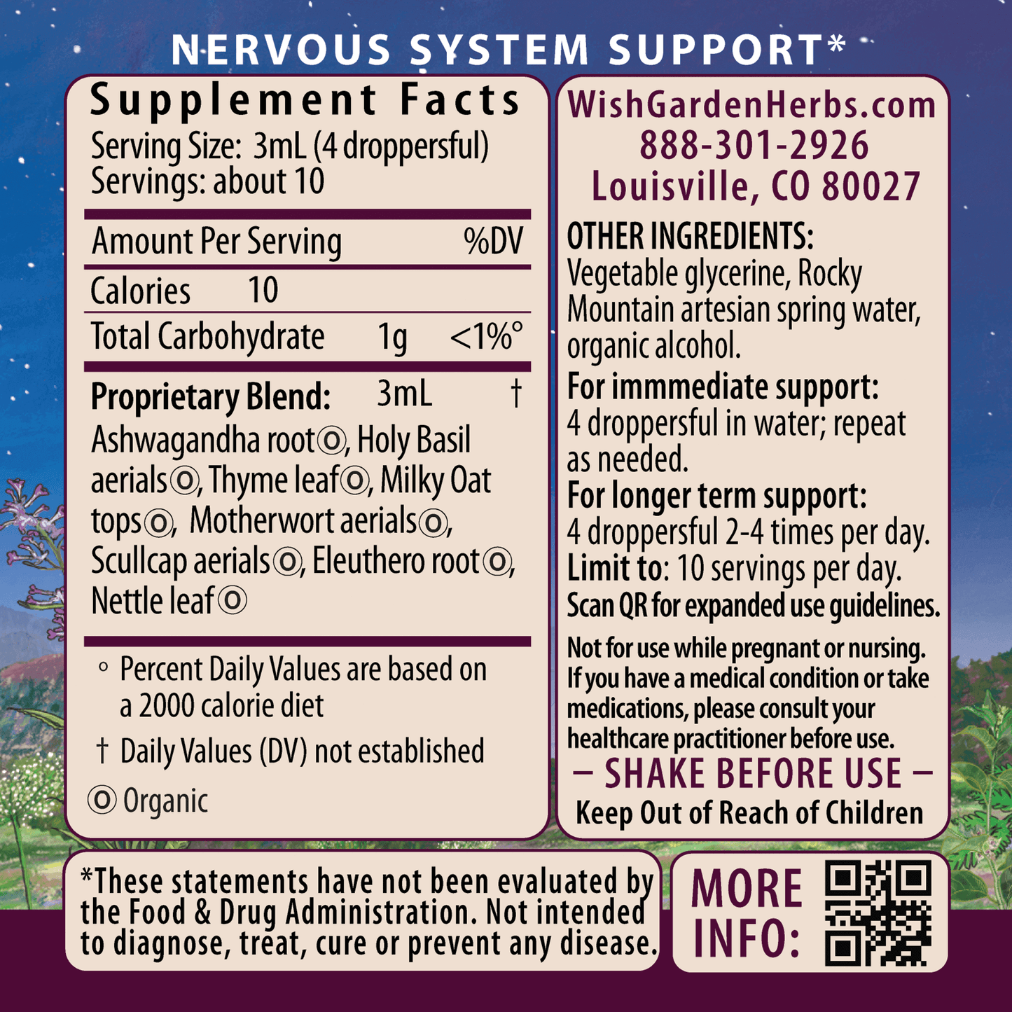 Deep Stress Daily Calm Herbal Tonic