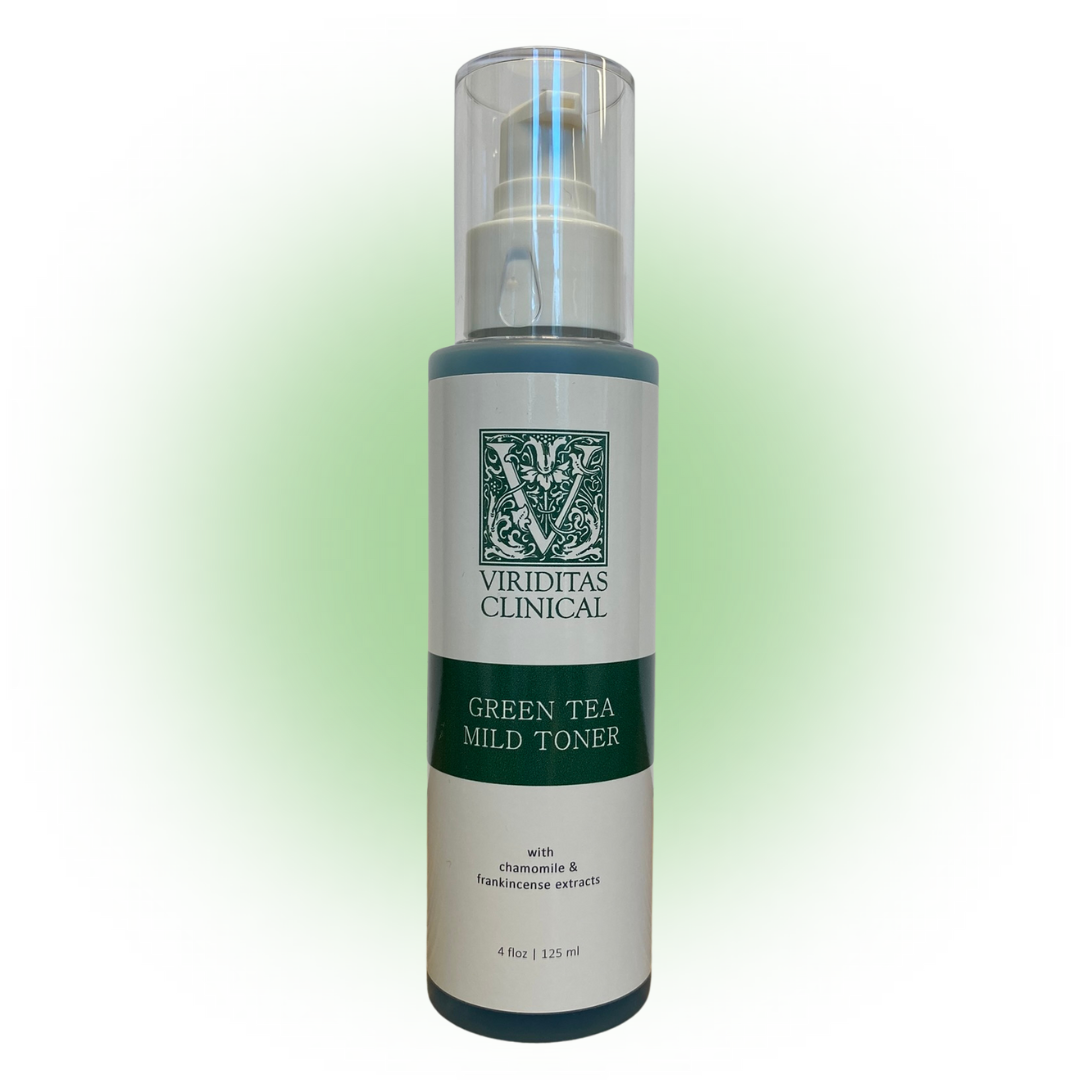 Viriditas Beauty Green Tea Mild Toner with Chamomile and Frankincense