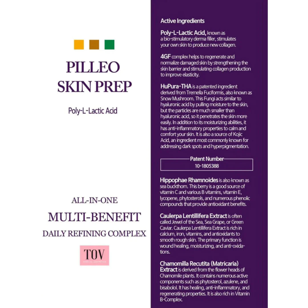 Pilleo PLLA Skin Prep Daily Refining Complex