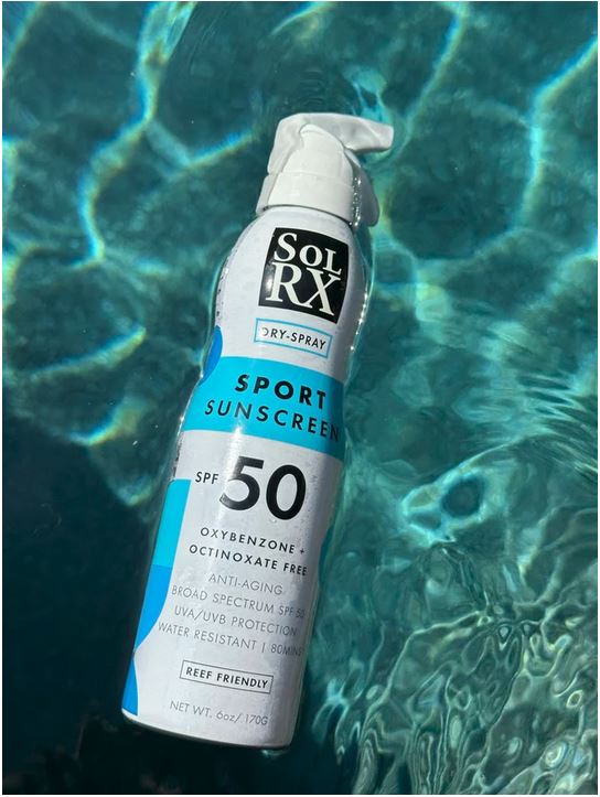 SOLRX Spray Dry SPF 50