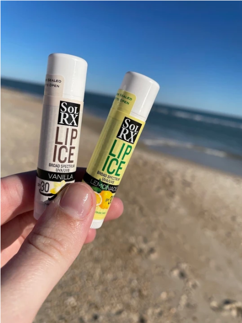 SOLRX Lip Ice Balm SPF 30 Lemonade