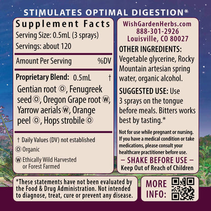 Badass Bitters Digestive Aid Herbal Tonic