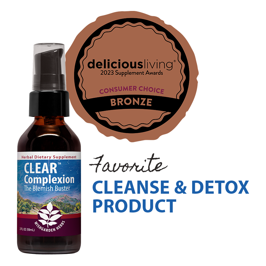 Clear Complexion Blemish Control Herbal Tincture