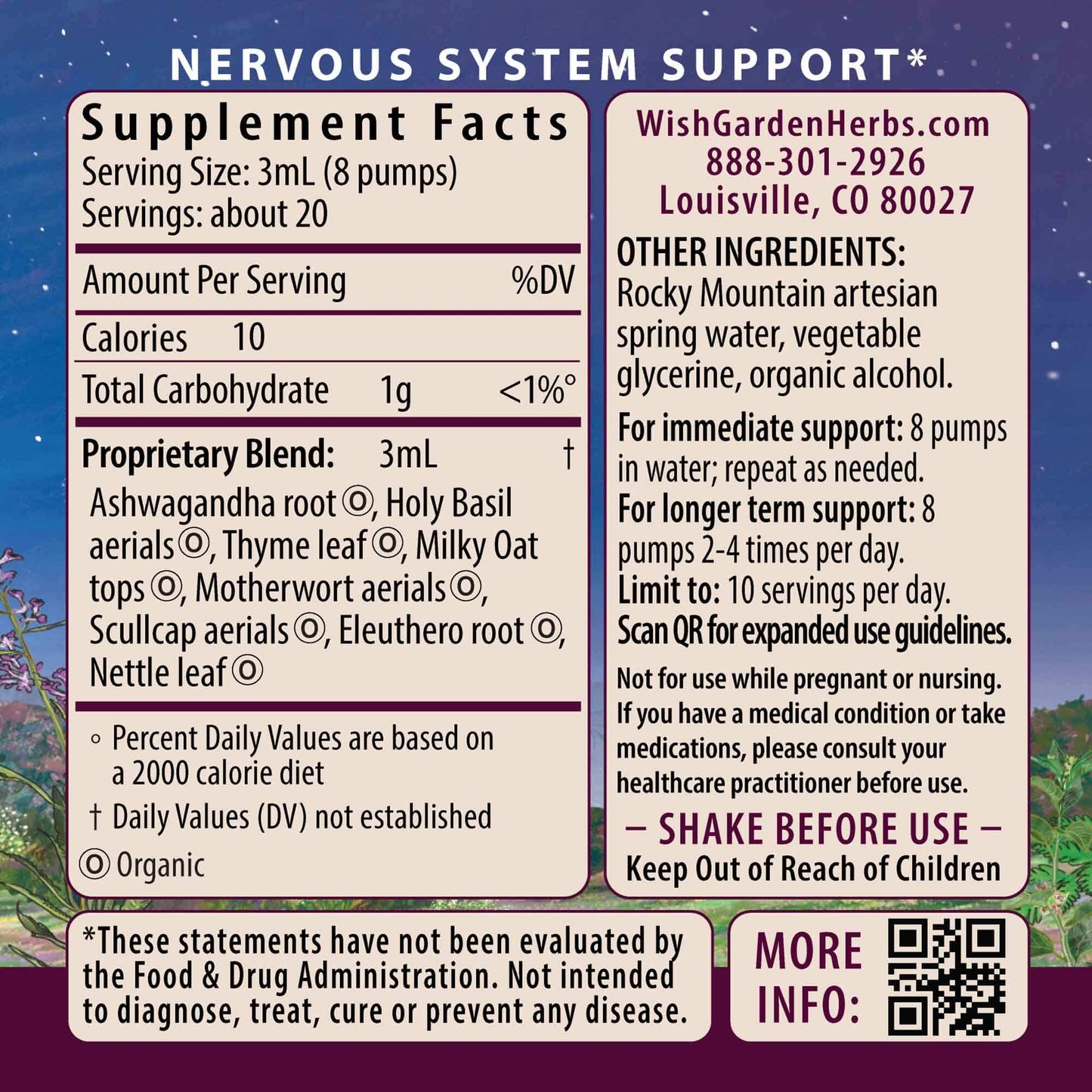 Deep Stress Daily Calm Herbal Tonic