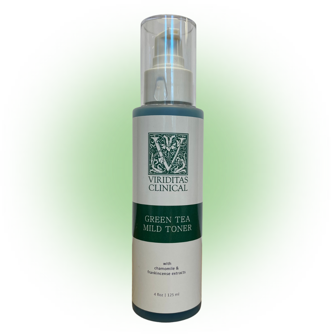 Green Tea Mild Toner with Chamomile and Frankincense