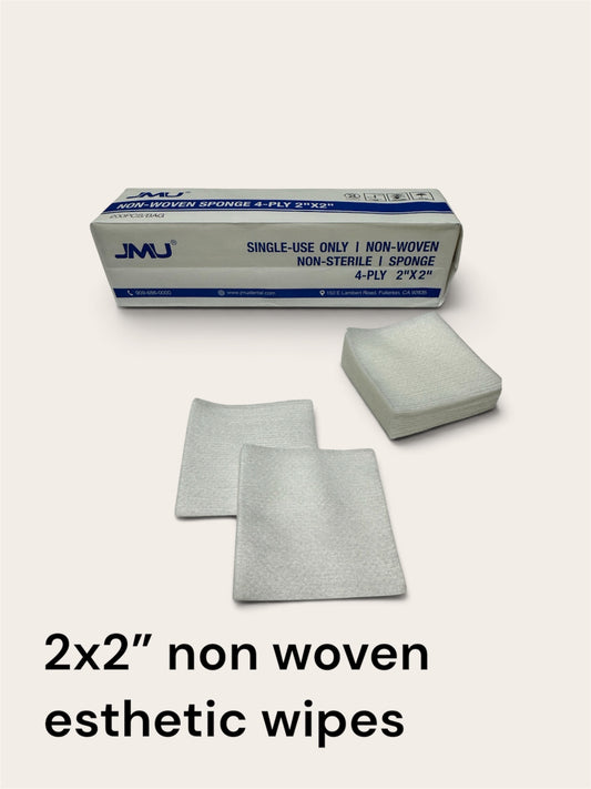 Wipes Square Nonwoven Esthetic 2x2