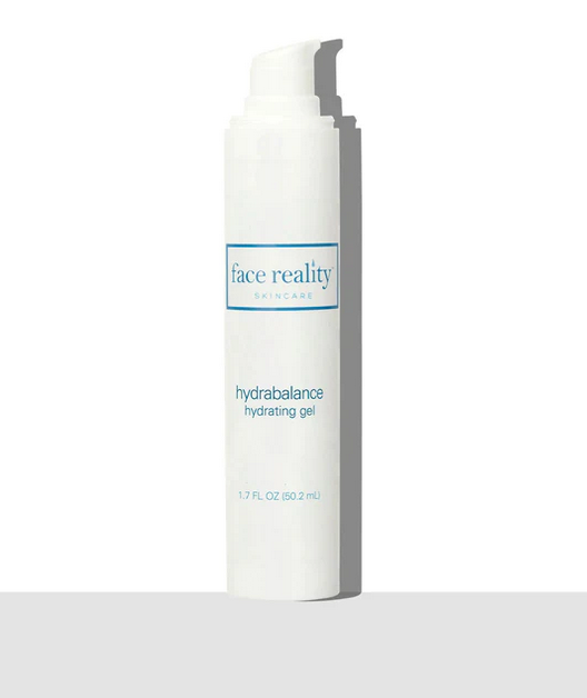 Face Reality Hydrabalance hydrating gel dispenser bottle