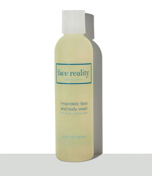 Face Reality Mandelic Face and Body Wash bottle