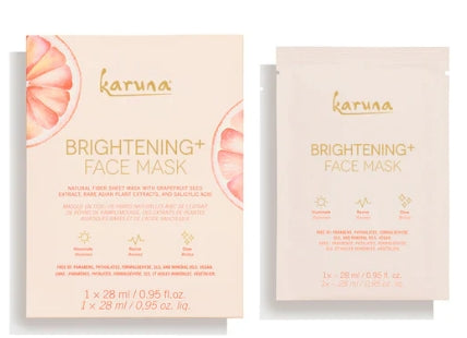 Karuna Brightening Plus Face Mask 4 pack