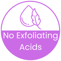 No Exfoliating Acids