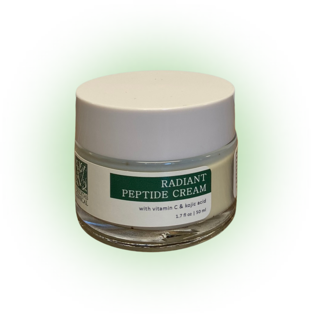 Radiant Peptide Cream with Vitamin C and Kojic Acid: