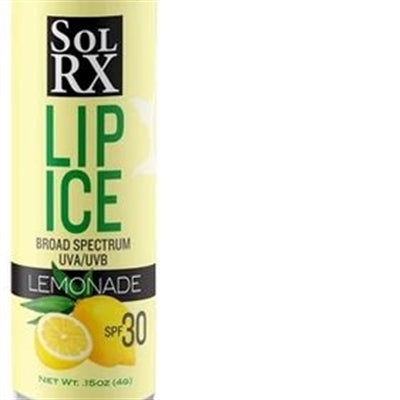 SOLRX Lip Ice Balm SPF 30 Lemonade